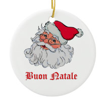 Italian Santa Claus #2 Ornament ornament