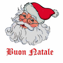 Italian Santa Claus #2 Acrylic Cut Outs