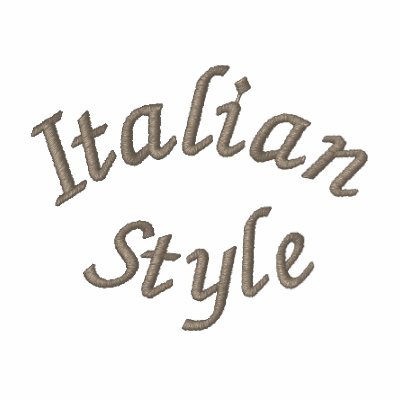 Italian Style Embroidered Polo Shirt by elenaind