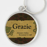 Italian Style - Restaurant/Store Add Keychain keychains