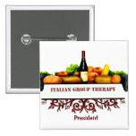 italian therapy President buttons
