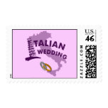 italian wedding, italian wedding stamps, italian