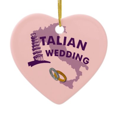 Italian Wedding Ornament