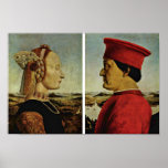 Italiano: Ritratto Di Federico Da Montefeltro, Bat posters