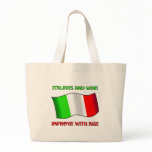 Italians And Wine, Improve With Age bags