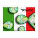 ITalienS are OUT OF THIS WORLD! postcards by BitsOfWhimsy ITalienS are OUT OF THIS WORLD! postcards