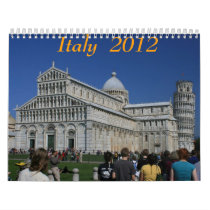 Italy  2012 calendars