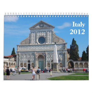 Italy 2012 Calendar calendar