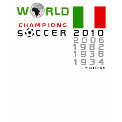 Italy 4 Times World Cup Champions T-Shirt 2 shirt