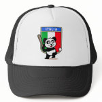 This cute little panda is ready to play for the Italian team! Panda holds a bat and is about to swing at the ball. Great for fans of the Italia baseball team or Italian baseball players.