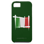 Italy Brush Flag iPhone 5 Cases