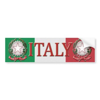 Italy Bumper Sticker bumpersticker