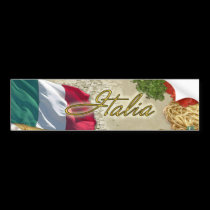 Italy bumper stickers