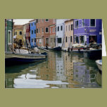 Italy- Burano Reflections cards