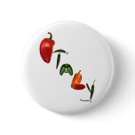 Italy Chili Peppers buttons