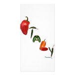 Italy Chili Peppers Picture Card