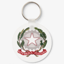 Italy Coat of Arms Keychain by aesthete Italy Coat of Arms Keychain