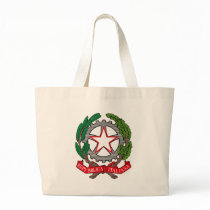Italy Coat of Arms Tote Bag