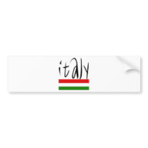 Italy Design! bumper stickers by angeria Italy Design! bumper stickers