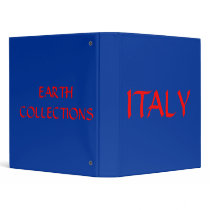 ITALY EARTH COLLECTION BINDERS