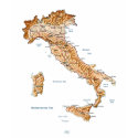 Italy Flag and Map T-Shirt by FlagAndMap Italy Flag and Map T-Shirt