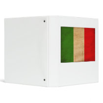 Italy Flag 3 Ring Binders