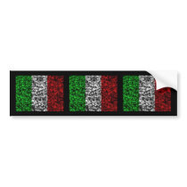Italy - Flag bumper stickers