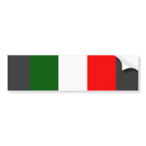 Italy Flag bumper stickers by coolcountry Italy Flag bumper stickers