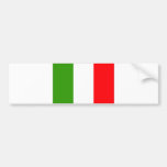 Italy Flag bumper stickers