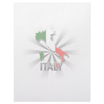 Italy Flag Map 2.0 Customized Letterhead