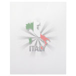 Italy Flag Map 2.0 Customized Letterhead