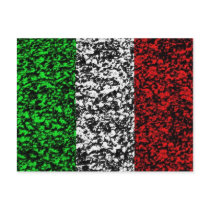 Italy - Flag postcards by coolartistry Italy - Flag postcards