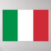 Italy Flag Print