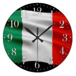 ITALY Flag Proud Patriotic Wall Clock