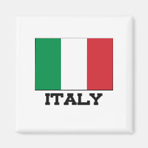 Italy Flag Refrigerator Magnet