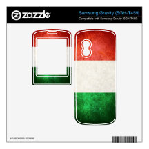 Italy Flag; Samsung Gravity Decals