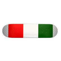 Italy Flag Skate Board Decks