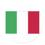 ITALY FLAG STICKER