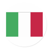 ITALY FLAG STICKER
