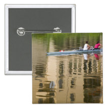 Italy, Florence, Rowing Sculls with 2 Button