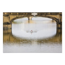 Italy, Florence, Rowing Sculls with