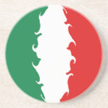 Italy Gnarly Flag coasters by Flagnostic Italy Gnarly Flag coasters