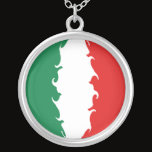 Italy Gnarly Flag necklaces by Flagnostic Italy Gnarly Flag necklaces