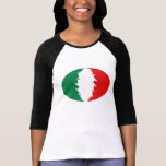 Italy Gnarly Flag T-Shirt by Flagnostic Italy Gnarly Flag T-Shirt