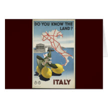 Italy Greeting Cards