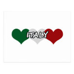Italy Heart Post Cards