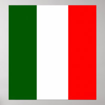 Italy High quality Flag Print