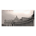 ITALY I rome I San Pietro Customized Photo Card