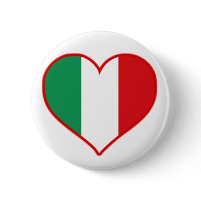 Italy Love buttons