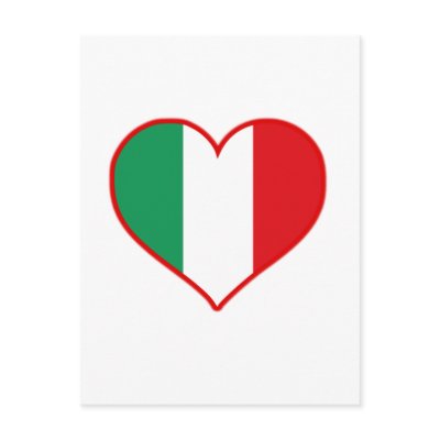 Italy Love postcards